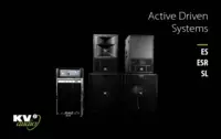 Katalog produktów: KV2 Active Driven Systems: ES ESR SL EN