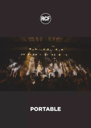 Katalog RCF Portable Catalog 2025 EN