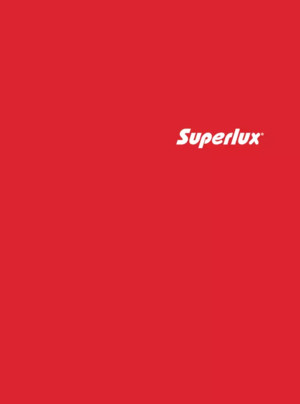 Katalog Superlux Catalogue EN 2024