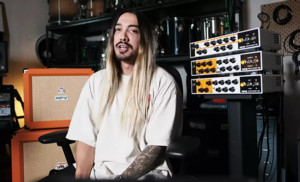 Gee Rocha demonstruje wzmacniacze marki Orange