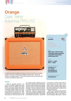 Orange Dark Terror i PPC112 - TopGuitar styzeń 2010r - Zdjęcie 1
