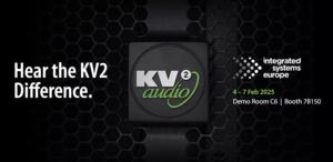 KV2 Audio zaprezentuje „różnicę KV2” w dedykowanej sali demonstracyjnej na ISE 2025 - Zdjęcie 1