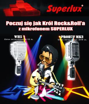 SUPERLUX - mikrofony w stylu retro - Zdjęcie 1