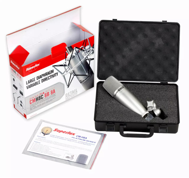 Zdjęcie 2 z 3, produktu Superlux CM-H8A