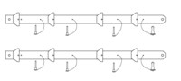 Zdjęcie produktu KV2 Audio Flybar 0003 Simple VHD Bass Arm