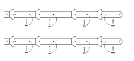 Zdjęcie KV2 Audio Flybar 0003 Simple VHD Bass Arm