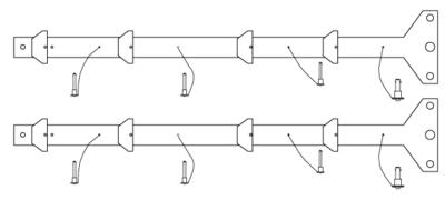 Zdjęcie produktu KV2 Audio Flybar 0003 VHD Bass Arm