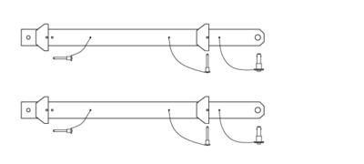 Zdjęcie produktu KV2 Audio Flybar 0003 Simple VHD2.0 Arm