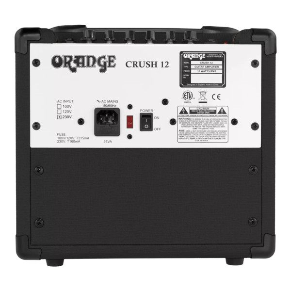 Zdjęcie 5 z 7, produktu Orange CR12 BK