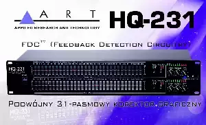 ART HQ231 - profesjonalny, podwójny korektor graficzny. - Zdjęcie 1